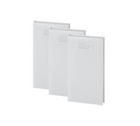 Agenda Tascabile Settimanale 2027 8x15 cm, Mini Planner 132 Pagine, Copertina Gommata con Quadranti Imbottiti, Multilingue in 6 Lingue, Rubrica Telefonica e Inserto Cartografico (150, Bianco)