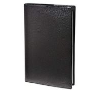 AGENDA TRINOTE COMPATIBILE CON QUO VADIS SETTIMANALE 2026 F.to 18x24 cm nero +penna a scatto e segnalibro