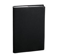 Quo Vadis 048083Q Agenda TRINOTE Lingua italiana Anno 2025 Colore Nero Formato 18x24 cm Settimanale 13 Mesi Dicembre-Dicembre Carta Bianca con Rubrica Amovibile Copertina Amovibile in Plastica Impala