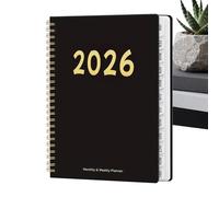 Agende 2026,Pianificatore a da 12 - Planificatore 2026 Settimanale e Mensile - Per Scuola e Accademico e Studente e Donna e Insegnante e Famiglia e Casa e Università