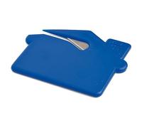 Agendepoint.it - 2 PEZZI Apribuste a Forma di Casa in Plastica, Blu, 7x5 cm - apri lettere