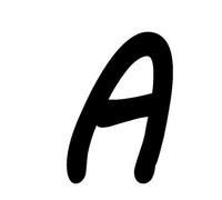 Agendepoint.it - 5 Pezzi Tra Numeri Lettere E Simboli Italia H 20cm Adesivi In Plastica Lucida Ottimo Per Esterno - Nero