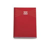 Agendepoint.it - Agenda giornaliera 2026 matra 15x21cm A5 multilingua rossa