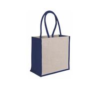 Agendepoint.it - Borsa Mare DALIA In Juta E Cotone - Cm 36x36x20 - Blu