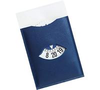 Agendepoint.it Disco orario auto europeo per parcheggio adesivo da vetro 2 pezzi blu con mezz'ora 7x12