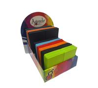 Agendepoint.it Espositore Porta Card Carte, bancomat,tessere (120 pezzi) da 2 e 6 tasche in vari colori