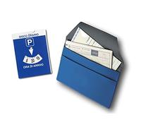 Agendepoint.it Kit Disco Orario Maxi + Porta Libretto Auto Con Pattina 19x13 Kit Auto Porta Documenti