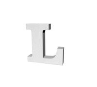 Agendepoint.it - Lettera 3d Clair In Polistirolo 45cm 4cm Spessore Scegli La Lattera - L