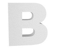 Agendepoint.it Lettera 3D in Polistirolo Bianco - Altezza 45 cm, Spessore 4 cm - per Insegne, Eventi, Vetrine e Allestimenti