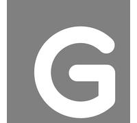 Agendepoint.it - Lettera G Adesivo Font ColorTube Plastica Lucida Esterno Interno - Bianco, 20 cm