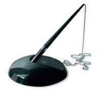 Agendepoint.it Penna Stiloforo A Sfera Big Con Catenella In Acciaio E Base Adesiva Big