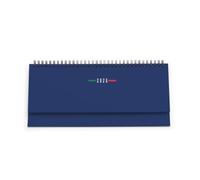 Agendepoint.it - Planning settimanale ITALIA 2026 spiralato 10x30cm blu