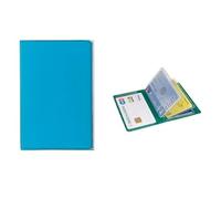 agendepoint.it - Porta carte di credito e tessere magnetiche 6 posti in pvc azzurro