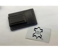 Agendepoint.it Portafoglio e Carte in Vera Pella Marrone - 4 Scomparti con calamita porta banconote