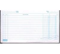 Agendepoint.it - Schede 2 Colonne 15x21 100 Pz Orizzontali Schede A Righe Per Schedario