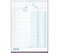 Agendepoint.it - Schede 2 Colonne 21x15 100 Pz Verticale Schede A Righe Per Schedario