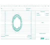 Agendepoint.it - Schede Per Dentisti 17x24 100 Pz Schede Dentistiche