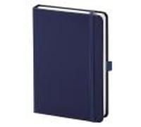 Agendepoint.it - Taccuino Notes 9x14 Carta Avorio A Righe Copertina Rigida Con Elastico - Blu