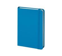 Agendepoint.it - Taccuino Notes 9x14 Carta Bianca Aa Righe Copertina Rigida Con Elastico - Azzurro