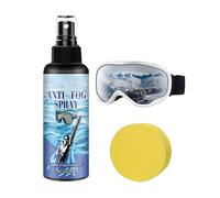 Agente anti-appannamento per occhialini da nuoto, spray anti-appannamento per occhialini da nuoto trasparenti | Soluzione liquida idrofobica da 100 ml per sci, sport, adolescenti, ragazze, ragazzi e