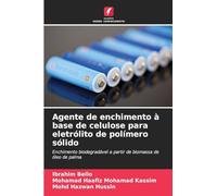 Agente de enchimento à base de celulose para eletrólito de polímero sólido: Enchimento biodegradável a partir de biomassa de óleo de palma