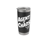 Agente del Caos Tornado Bicchiere termico in acciaio inox doppia parete