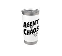 Agente del Caos Tornado Bicchiere termico in acciaio inox doppia parete