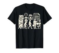 Agente di assicurazione Evolution Consulente assicurativo Carriera Grafico Maglietta