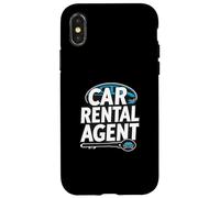 Agente di noleggio auto Noleggio Auto Agenzia Marketing dei dipendenti Custodia per iPhone X/XS