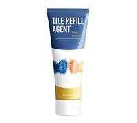 Agente di riparazione di stucco per piastrelle, sigillante per stucco per piastrelle con formula per un'applicazione pulita e precisa, ideale per riparare la stuccatura di piastrelle in bagno, (1#)