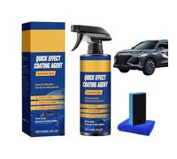 Agente Di Rivestimento Ad Effetto Rapido Per Auto | Spray Di Rivestimento Ceramico Idrofobico,Lucidante Per Dettaglio Auto,Per Porta Moto Barca Parabrezza Vetro Casa Specchio Finestra