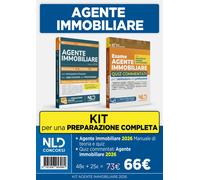 Agente immobiliare 2026. Kit con manuale di teoria e quiz ufficia