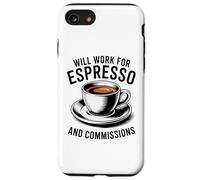 Agente immobiliare Espresso - Cambio di chiusura alimentato dal caffè Custodia per iPhone SE (2020) / 7 / 8