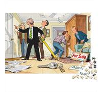 Agente immobiliare Visualizzazione della proprietà Puzzle in Legno Impermeabile Puzzles Da 1000 Pezzi Regali Per Adulti Impossibili Giochi Educativi