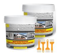 Agente Impermeabile Invisibile,2KG Sigillante Impermeabile Liquido, Rivestimento Impermeabile Definitivo per Interni ed Estern,Sigillante Impermeabile Ttrasparente per Docce,Lastre,Legno e Tetti