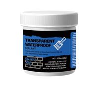 Agente impermeabile invisibile, Finitura trasparente invisibile, 100 g, Sigillante liquido, Sigillante per rivestimento trasparente, Forte adesione e flessibilità, Ideale per perdite di pareti di tett