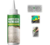 Agente nanocristallante per marmo, agente di placcatura in cristallo di pietra per cucina, detergente e lucido per piani di lavoro al quarzo, forte lucidatura protettiva a lunga durata (50 ml)