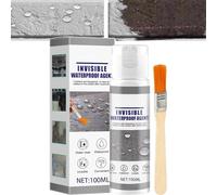 Agente sigillante impermeabile: liquido invisibile da 100 ml, forte rivestimento adesivo per interni | Riparazione di crepe e perdite per tetti, tetti, superfici delle pareti, strato protect