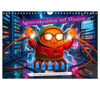 Agentenkrabben auf Mission - Die lustigen geheimen Einsätze des Jahres (Wandkale
