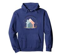 Agenti immobiliari Donne Costruire Sogni Non Solo Vendere Case Felpa con Cappuccio, Unisex per Adulti, Navy, L