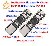【Agenzia autorizzata】 Luckfox Pico Pro Max Linux RV1106 Scheda AI Rockchip ARM Cortex-A7/RISC-V migliore di Raspberry Pi Pico