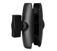 AGEofDMS Braccio doppio attacco in alluminio, 9 cm, compatibile con RAM Mounts B / accessorio sferico da 1 pollice, braccio per standard industriali, sfera da 1 pollice/25 mm