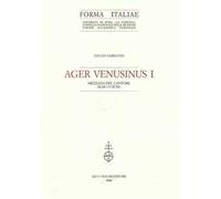 Ager Venusinus I. Mezzana del Cantore (IGM 175 II SE)