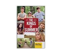 AGEUWRRGGH Poster artistico da parete con immagine di The Kings of Summer su tela, poster artistico moderno per stanze 50 x 75 cm, senza cornice