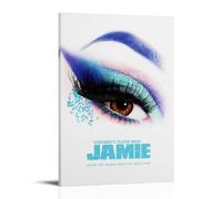 AGEUWRRGGH Poster su tela con immagine di Jamie, stampa artistica da parete con scritta in lingua inglese "Everybody's Talking About Jamie", stampa artistica moderna per stanze, 60 x 90 cm, con