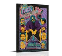AGEUWRRGGH Poster su tela con immagine di The Big Lebowski, poster artistico da parete, arte moderna per stanze, 20 x 30 cm, con cornice