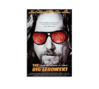 AGEUWRRGGH Poster su tela con immagine di The Big Lebowski, poster artistico da parete, arte moderna, per stanze, 30 x 45 cm, senza cornice