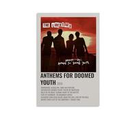 AGEUWRRGGH Poster su tela con immagine di The Libertines Anthem For Doomed Youth, poster artistico da parete con stampa artistica moderna per stanze (50 x 75 cm), senza cornice