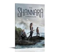 AGEUWRRGGH Poster su tela con le cronache di Shannara, poster artistico da parete, arte moderna per stanze, 20 x 30 cm, con cornice