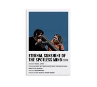 AGEUWRRGGH Poster su tela con motivo "Eternal Sunshine of the Spotless Mind", poster artistico da parete per ambienti moderni, 20 x 30 cm, senza cornice